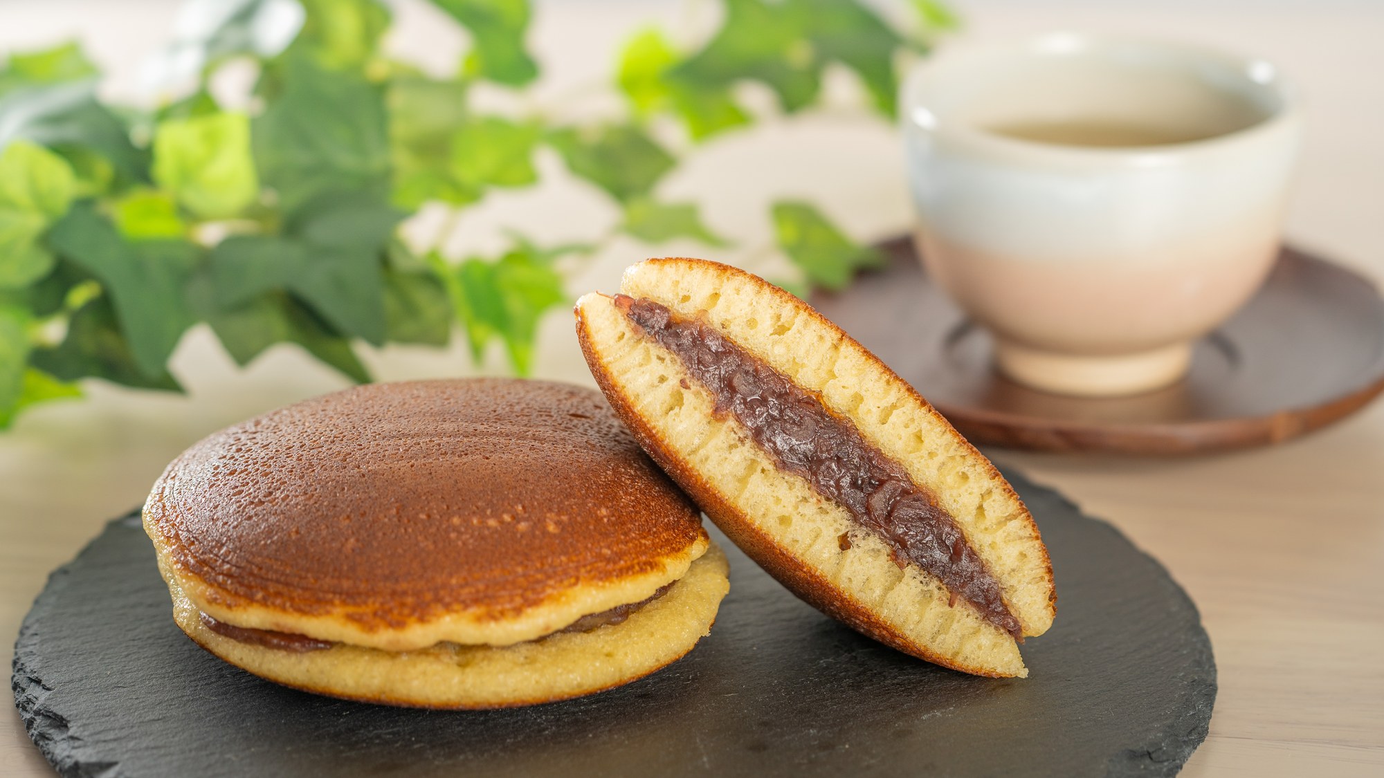 Dorayaki — the pancake sandwich filled with sweet bean paste